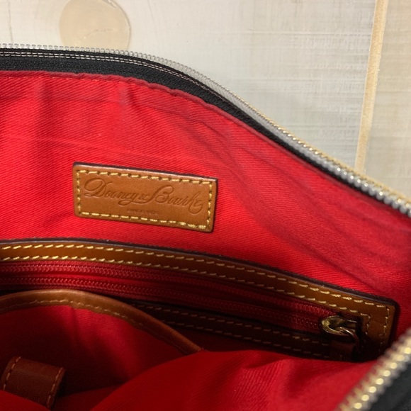 Dooney & Bourke Black Canvas Crossbody Bag - Picture 9 of 14